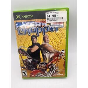 American Chopper (Microsoft Xbox, 2004) Free Shipping - CIB - TESTED